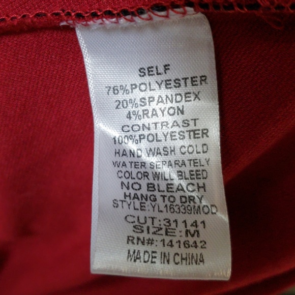 ModCloth Intermission Impossible Dress, Burgundy - Picture 5 of 5